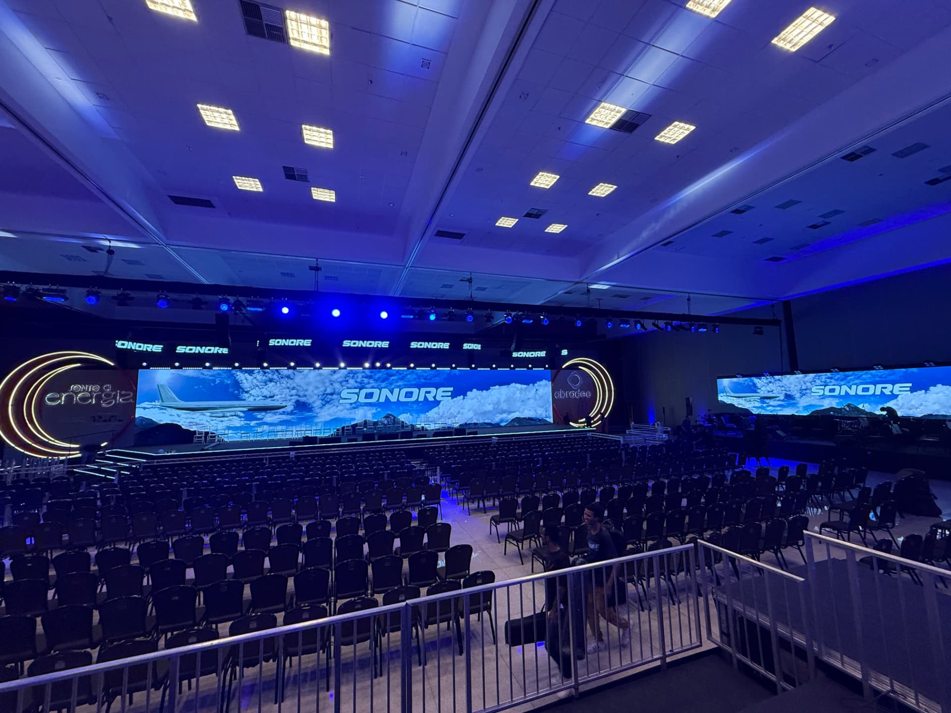Produção audiovisual SONORE em grande auditório